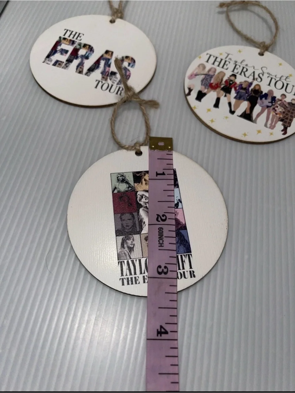 Taylor Swift Eras Tour Ornament Lot Of 3